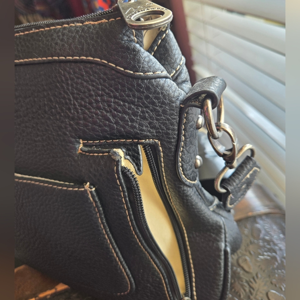 Black Studded Montana West Crossbody Bag - Picture 10 of 16